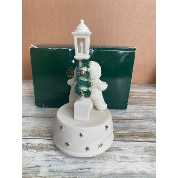 Department 56 Snowbabies “Perfect Harmony” Music Box Plays Silver Bells w/ Box - Picture 7 of 10